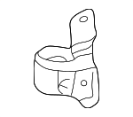 80352S5A000 - : Dehydrator Bracket for Acura Image