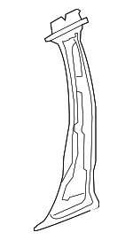 3D0809762E - Body: Inner Pillar for Volkswagen: Phaeton Image