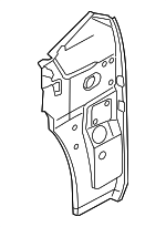 3D0802124K - Body: Inner Pillar for Volkswagen: Phaeton Image