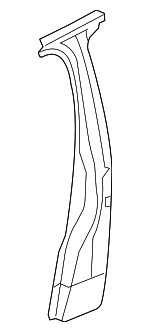 3D0809224A - Body: Pillar Reinforced for Volkswagen: Phaeton Image