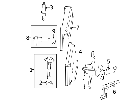 Ignition System for 2007 Honda Civic #0