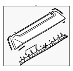 BP4K51960D08 - : Spoiler Assembly for Mazda: 3 Image