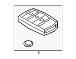 95440AR000 - : Keyless Entry Transmitter for Hyundai Image