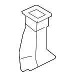 7830A360 - : Lower Duct for Mitsubishi: Mirage, Mirage G4 Image