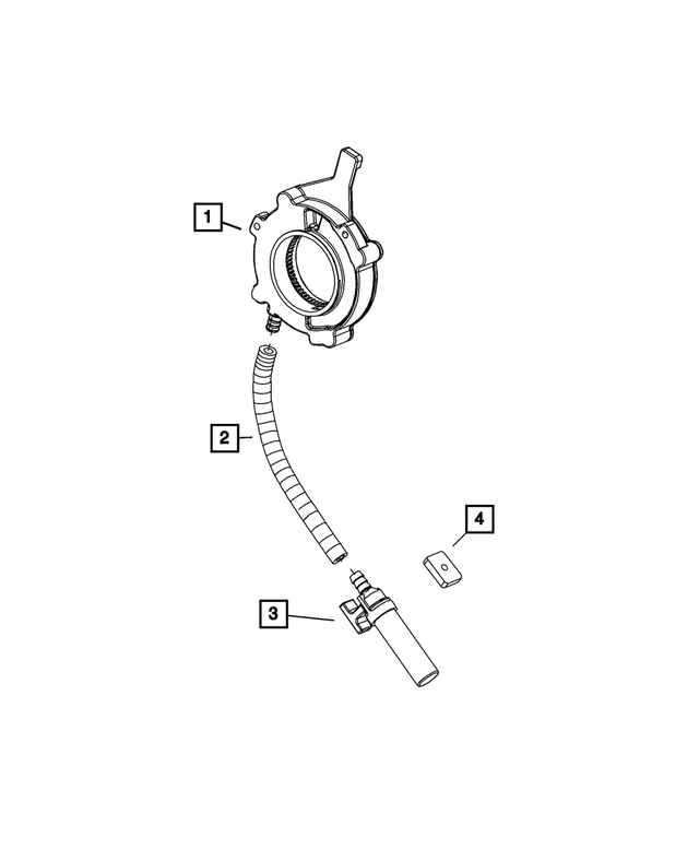 68055330AA - BW 44-44; Transfer Case: Magnet for Mopar Image image