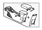 84199368 - Body: Console Assembly for Chevrolet: Cruze Image