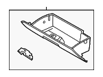 8F9Z74060T10AC - Body: Glove Box Assembly for Ford: Taurus, Taurus X | Mercury: Sable Image