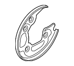 4G0615611G - Brakes: Brake Dust Shield for Audi Image