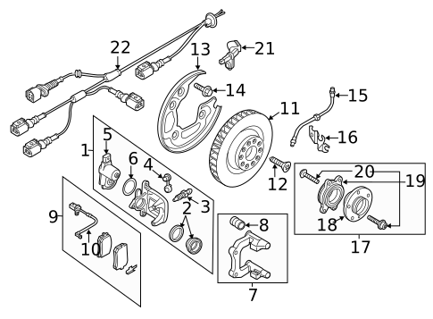 Parking Brake for 2015 Audi RS7 #0