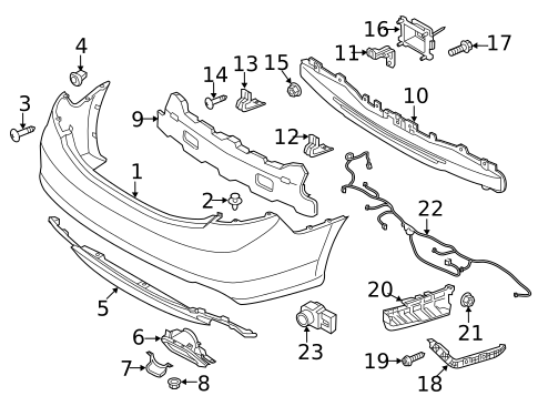Parking Aid for 2015 Hyundai Azera #0