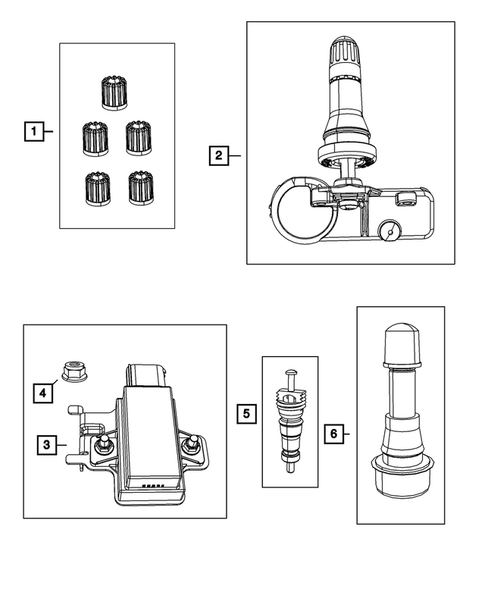 Tire Monitoring System for 2011 Ram 2500 #0