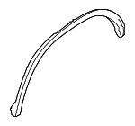 51777469417 - : 2020-2023 BMW X6 - Wheel Flare for BMW: X6 Image