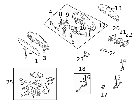 Window Defroster for 2003 Hyundai Santa Fe #0