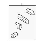 DB5Z14D721AC - : Bezel for Ford: Explorer, Police Interceptor Utility Image