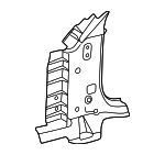 2326308501 - Body: Inner Hinge Pillar for Mercedes-Benz Image
