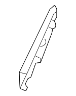 857364D000KS - Body: Speaker Grille for Kia: Sedona Image