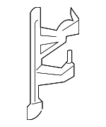 857554D001 - : Lower Trim Panel Bracket for Kia: Sedona Image