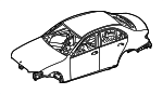 2136001600 - Body: Body Assembly for Mercedes-Benz Image