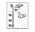 39837SJCA01 - : Antenna Assembly for Honda: Ridgeline Image