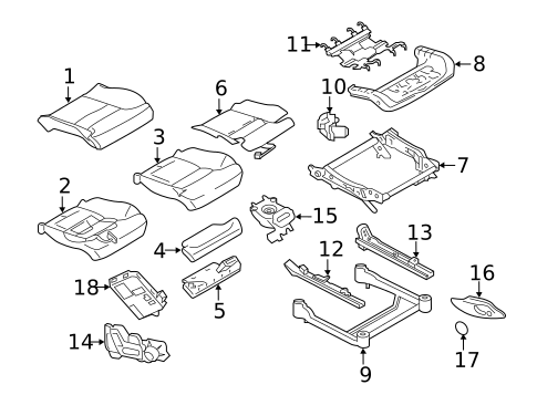 Power Seats for 2017 Volvo V90 Cross Country #6