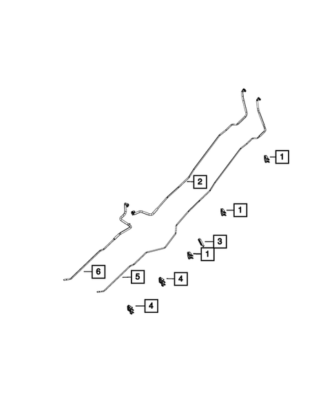 Fuel Lines for 2016 Ram 3500 #2