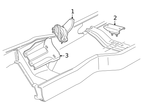 Engine & Trans Mounting for 1994 Ford E-150 Econoline #0