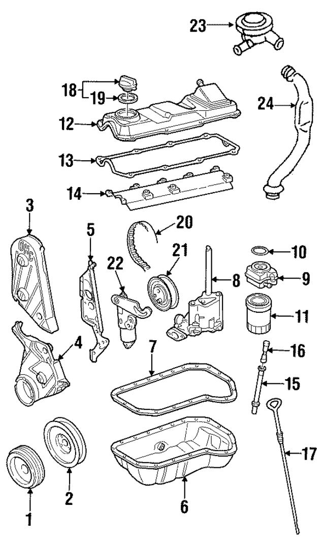 37103211A - : 1995-1999 Volkswagen Cabrio - Breather Tube for Volkswagen Image
