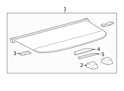 Interior Trim - Rear Body for 2016 Lexus RX450h #2