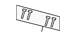 1DN98DK2AA - Body: Headrest Guide for Mopar Image