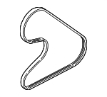 MD365263 - : Power Steering Belt for Mitsubishi: Eclipse, Galant Image