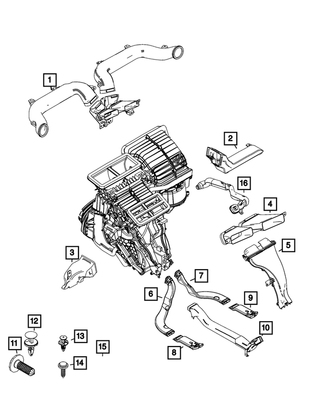 7QE27LXFAA - Air Conditioners and Heaters: Air Conditioning &amp; Heater Outlet for Mopar Image