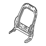 LR026758 - Body: Seat Back Frame for Land-Rover Image