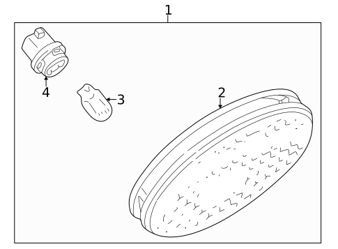 Bulbs - Chassis for 2005 Mitsubishi Outlander #2