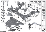 31106872121 - Front Axle: Front Axle Support for BMW: 228iX, 230iX, 320iX, 328iX, 330iX, 335iX, 340iX, M235iX, M240iX Image image