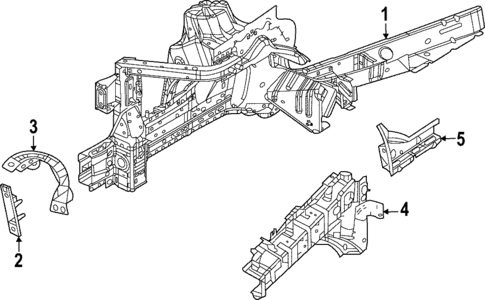 Structural Components & Rails for 2025 Jeep Grand Cherokee #0
