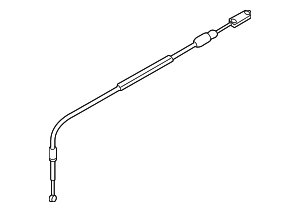 95842603301 - Automatic Transmission: Automatic Transmission Shifter Cable for Porsche Image