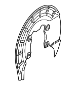 68588506AC - : Splash Shield, Right for Mopar Image