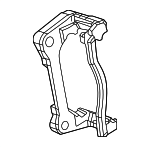 68651030AA - Brakes: Caliper Mount for Mopar Image