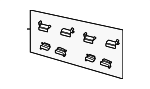 68651040AA - Brakes: Brake Pads Hardware Kit for Mopar Image