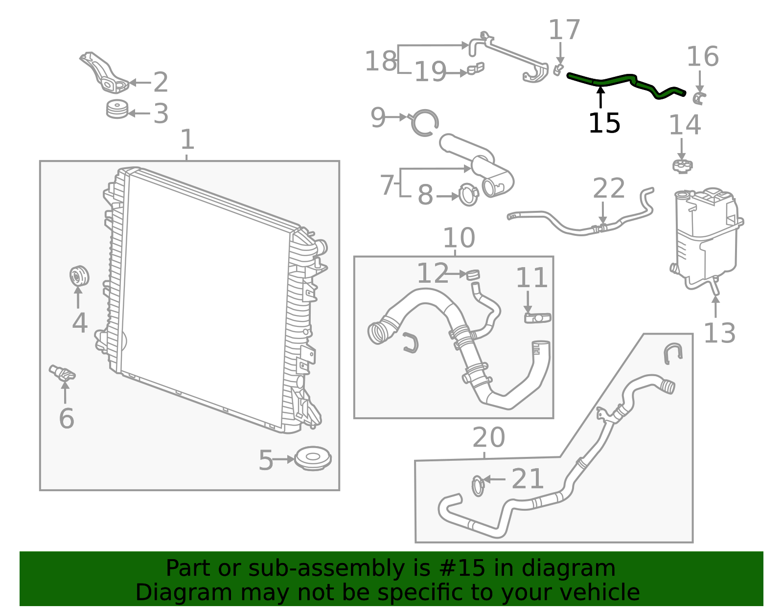 2020-2026 GM Vent Hose 85056532 | OEM Parts Online