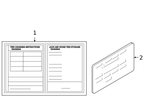 Labels for 2009 Ford Edge #0