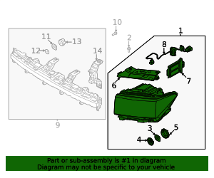2024-2025 Hyundai Santa Fe Composite Assembly 92102-R6100 | OEM Parts ...