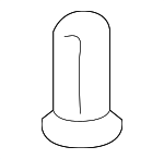 6N0809966A - Body: Bumper Cover Nut for Audi Image