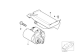 7131172101 - Engine Electrical System: Hexagon Screw with Flange for Mini Image