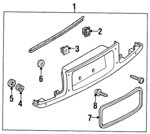 GD1E50850B00 - Body: Panel Assembly for Mazda: 626 Image