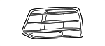 80A807680ABESM - : Outer Grille - Right for Audi: Q5, Q5 PHEV Image