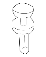 DYQ100230 - : 1999-2004 Land Rover Discovery - Grille Clip for Land Rover: Discovery Image