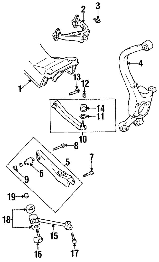 MB809170 - Suspension: Suspension Control Arm Bushing for Mopar Image