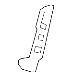 56052063AD - Body: Side Bracket for Dodge: Nitro | Jeep: Liberty Image