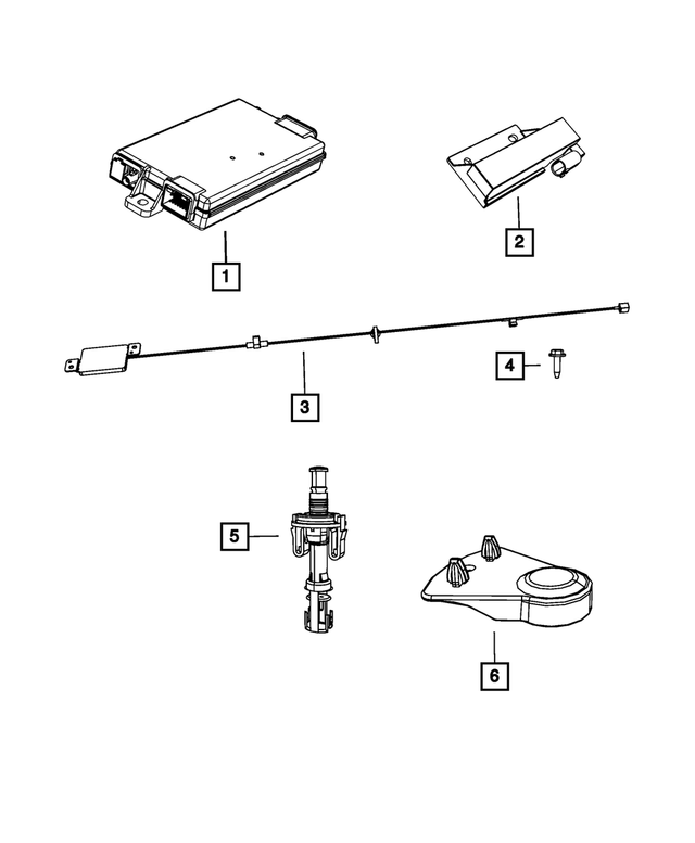 5026571AA - Electrical: Striker Plate for Mopar Image